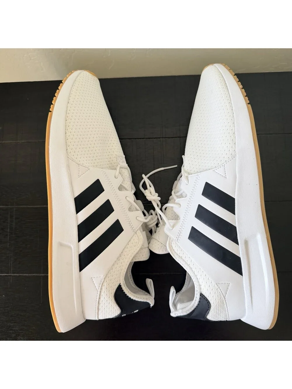 Adidas X_PLR Men's Athletic Running Shoes Sneakers Size 14 White Black